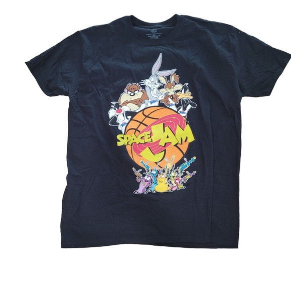 Space Jam Vintage 100% Cotton T-shirt - Picture 2 of 4